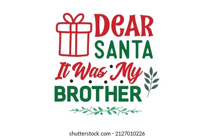 vector brush lettering. Hand-drawn modern brush calligraphy isolated on white background. Christmas vector ink illustration. Creative typography print for inspirational poster, t-shirt, bag, cups, car