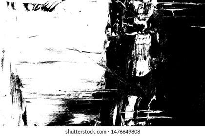 Vector brush sroke texture. Distressed uneven grunge background. Abstract distressed vector illustration. Overlay over any design to create interesting effect and depth. Black isolated on white. EPS10