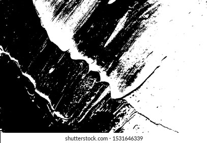 Vector brush sroke texture. Distressed uneven grunge background. Abstract distressed vector illustration. Overlay over any design to create interesting effect and depth. Black isolated on white. EPS10