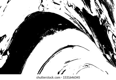 Vector brush sroke texture. Distressed uneven grunge background. Abstract distressed vector illustration. Overlay over any design to create interesting effect and depth. Black isolated on white. EPS10