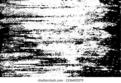 Vector brush sroke texture. Distressed uneven grunge background. Abstract distressed vector illustration. Overlay over any design to create interesting effect and depth. Black isolated on white. EPS10