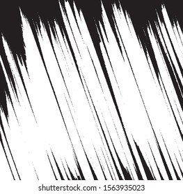 Vector brush sroke texture. Distressed uneven grunge background. Abstract distressed vector illustration. Overlay over any design to create interesting effect and depth. Black isolated on white. EPS10