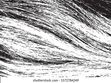 Vector brush sroke texture. Distressed uneven grunge background. Abstract distressed vector illustration. Overlay over any design to create interesting effect and depth. Black isolated on white. EPS10