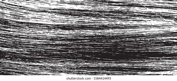 Vector brush sroke texture. Distressed uneven grunge background. Abstract distressed vector illustration. Overlay over any design to create interesting effect and depth. Black isolated on white. EPS10