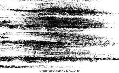 Vector brush sroke texture. Distressed uneven grunge background. Abstract distressed vector illustration. Overlay over any design to create interesting effect and depth. Black isolated on white. EPS10