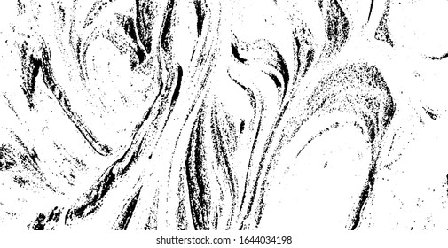 Vector brush sroke texture. Distressed uneven grunge background. Abstract distressed vector illustration. Overlay over any design to create interesting effect and depth. Black isolated on white. EPS10