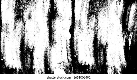Vector brush sroke texture. Distressed uneven grunge background. Abstract distressed vector illustration. Overlay over any design to create interesting effect and depth. Black isolated on white. EPS10