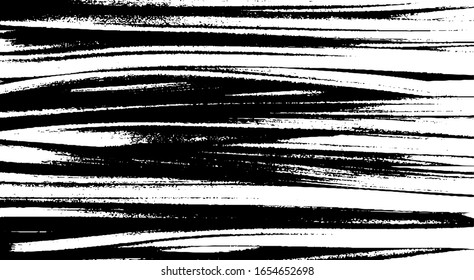 Vector brush sroke texture. Distressed uneven grunge background. Abstract distressed vector illustration. Overlay over any design to create interesting effect and depth. Black isolated on white. EPS10