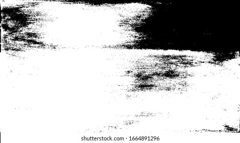 Vector brush sroke texture. Distressed uneven grunge background. Abstract distressed vector illustration. Overlay over any design to create interesting effect and depth. Black isolated on white. EPS10