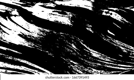 Vector brush sroke texture. Distressed uneven grunge background. Abstract distressed vector illustration. Overlay over any design to create interesting effect and depth. Black isolated on white. EPS10