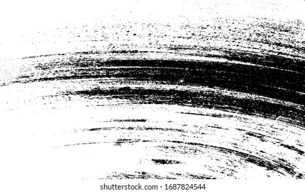 Vector brush sroke texture. Distressed uneven grunge background. Abstract distressed vector illustration. Overlay over any design to create interesting effect and depth. Black isolated on white. EPS10