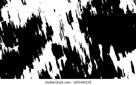 Vector brush sroke texture. Distressed uneven grunge background. Abstract distressed vector illustration. Overlay over any design to create interesting effect and depth. Black isolated on white. EPS10