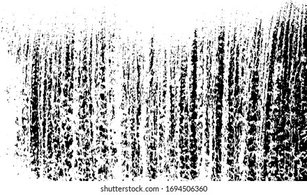 Vector brush sroke texture. Distressed uneven grunge background. Abstract distressed vector illustration. Overlay over any design to create interesting effect and depth. Black isolated on white. EPS10