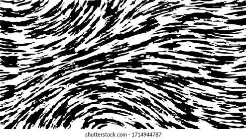 Vector brush sroke texture. Distressed uneven grunge background. Abstract distressed vector illustration. Overlay over any design to create interesting effect and depth. Black isolated on white. EPS10