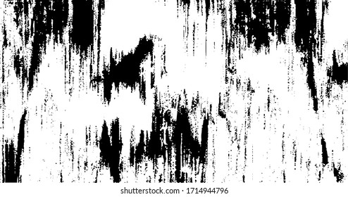 Vektorillustration Bürste raucht Textur. Unruhestifter ungleicher brüchiger Hintergrund. Abstrakte Vektorillustration Illustration. Überlagern Sie jedes Design, um interessante Effekte und Tiefe zu schaffen. Schwarz einzeln auf Weiß. EPS10