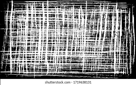 Vector brush sroke texture. Distressed uneven grunge background. Abstract distressed vector illustration. Overlay over any design to create interesting effect and depth. Black isolated on white. EPS10