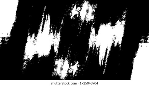 Vector brush sroke texture. Distressed uneven grunge background. Abstract distressed vector illustration. Overlay over any design to create interesting effect and depth. Black isolated on white. EPS10