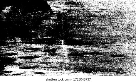 Vector brush sroke texture. Distressed uneven grunge background. Abstract distressed vector illustration. Overlay over any design to create interesting effect and depth. Black isolated on white. EPS10