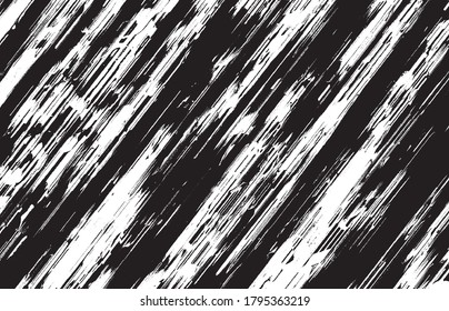 Vector brush sroke texture. Distressed uneven grunge background. Abstract distressed vector illustration. Overlay over any design to create interesting effect and depth. Black isolated on white. EPS10