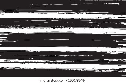Textura de roca de pincel vectorial. Antecedentes desiguales. Resumen de ilustración de vector con problemas. Superponer cualquier diseño para crear un efecto y profundidad interesante. Negro aislado en blanco. EPS10