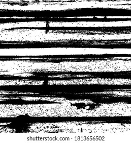 Vector brush sroke texture. Distressed uneven grunge background. Abstract distressed vector illustration. Overlay over any design to create interesting effect and depth. Black isolated on white. EPS10