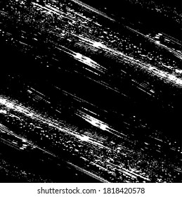 Vector brush sroke texture. Distressed uneven grunge background. Abstract distressed vector illustration. Overlay over any design to create interesting effect and depth. Black isolated on white. EPS10