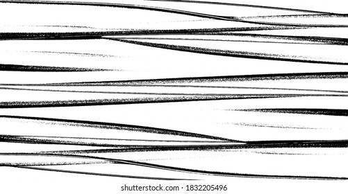 Textura de roca de pincel vectorial. Antecedentes desiguales. Resumen de ilustración de vector con problemas. Superponer cualquier diseño para crear un efecto y profundidad interesante. Negro aislado en blanco. EPS10