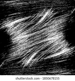 Vector brush sroke texture. Distressed uneven grunge background. Abstract distressed vector illustration. Overlay over any design to create interesting effect and depth. Black isolated on white. EPS10