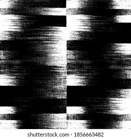 Vector brush sroke texture. Distressed uneven grunge background. Abstract distressed vector illustration. Overlay over any design to create interesting effect and depth. Black isolated on white. EPS10