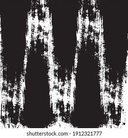 Vector brush sroke texture. Distressed uneven grunge background. Abstract distressed vector illustration. Overlay over any design to create interesting effect and depth. Black isolated on white. EPS10