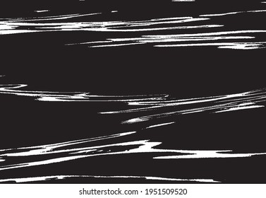 Vector brush sroke texture. Distressed uneven grunge background. Abstract distressed vector illustration. Overlay over any design to create interesting effect and depth. Black isolated on white. EPS10