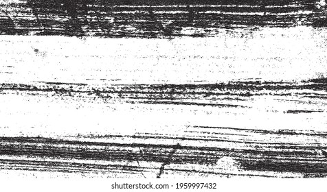 Vector brush sroke texture. Distressed uneven grunge background. Abstract distressed vector illustration. Overlay over any design to create interesting effect and depth. Black isolated on white. EPS10