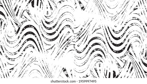 Vector brush sroke texture. Distressed uneven grunge background. Abstract distressed vector illustration. Overlay over any design to create interesting effect and depth. Black isolated on white. EPS10