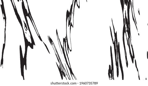 Vector brush sroke texture. Distressed uneven grunge background. Abstract distressed vector illustration. Overlay over any design to create interesting effect and depth. Black isolated on white. EPS10