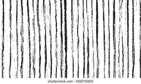 Textura de roca de pincel vectorial. Antecedentes desiguales. Resumen de ilustración de vector con problemas. Superponer cualquier diseño para crear un efecto y profundidad interesante. Negro aislado en blanco. EPS10