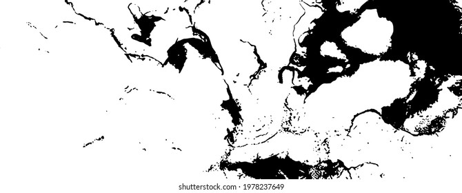 Vector brush sroke texture. Distressed uneven grunge background. Abstract distressed vector illustration. Overlay over any design to create interesting effect and depth. Black isolated on white