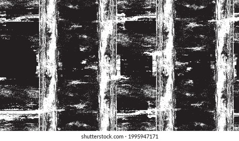 Vector brush sroke texture. Distressed uneven grunge background. Abstract distressed vector illustration. Overlay over any design to create interesting effect and depth. Black isolated on white. EPS10
