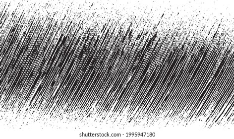 Vector brush sroke texture. Distressed uneven grunge background. Abstract distressed vector illustration. Overlay over any design to create interesting effect and depth. Black isolated on white. EPS10