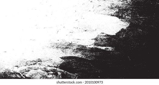 Vector brush sroke texture. Distressed uneven grunge background. Abstract distressed vector illustration. Overlay over any design to create interesting effect and depth. Black isolated on white. EPS10