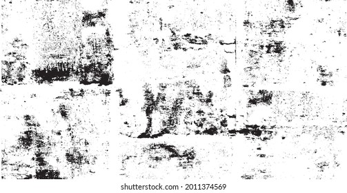 Vector brush sroke texture. Distressed uneven grunge background. Abstract distressed vector illustration. Overlay over any design to create interesting effect and depth. Black isolated on white. EPS10