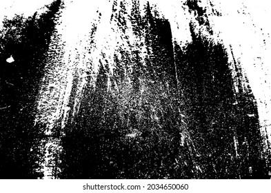 Vector brush sroke texture. Distressed uneven grunge background. Abstract distressed vector illustration. Overlay over any design to create interesting effect and depth. Black isolated on white. EPS10