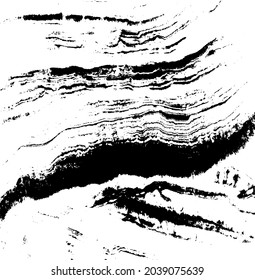 Vector brush sroke texture. Distressed uneven grunge background. Abstract distressed vector illustration. Overlay over any design to create interesting effect and depth. Black isolated on white. EPS10