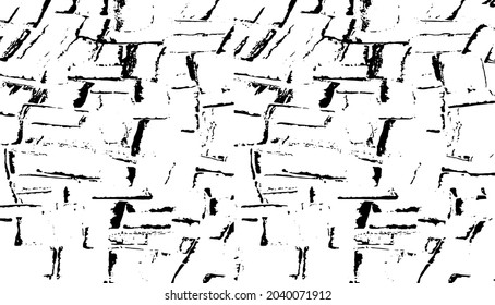 Vector brush sroke texture. Distressed uneven grunge background. Abstract distressed vector illustration