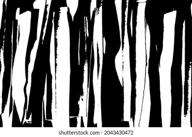 Vector brush sroke texture. Distressed uneven grunge background. Abstract distressed vector illustration. Overlay over any design to create interesting effect and depth. Black isolated on white. EPS10
