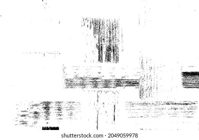 Vector brush sroke texture. Distressed uneven grunge background. Abstract distressed vector illustration. Overlay over any design to create interesting effect and depth. Black isolated on white. EPS10