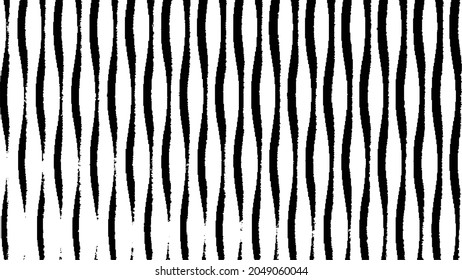 Textura de roca de pincel vectorial. Antecedentes desiguales. Resumen de ilustración de vector con problemas. Superponer cualquier diseño para crear un efecto y profundidad interesante. Negro aislado en blanco. EPS10