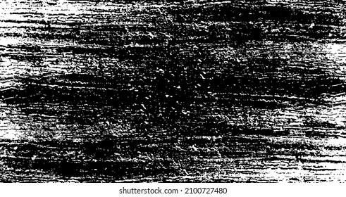 Vektorbürste raucht Textur. Unruhestifter ungleicher brüchiger Hintergrund. Abstrakte verzerrte Vektorgrafik. Überlagern Sie jedes Design, um interessante Effekte und Tiefe zu schaffen. Schwarz einzeln auf Weiß. EPS10