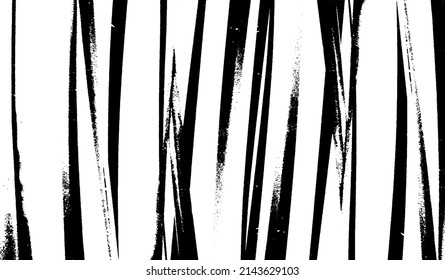 Vector brush sroke texture. Distressed uneven grunge background. Abstract distressed vector illustration. Overlay over any design to create interesting effect and depth. Black isolated on white. EPS10