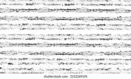 Textura de roca de pincel vectorial. Antecedentes desiguales. Resumen de ilustración de vector con problemas. Superponer cualquier diseño para crear un efecto y profundidad interesante. Negro aislado en blanco. EPS10