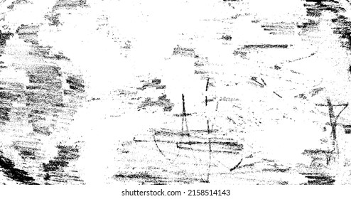 Vector brush sroke texture. Distressed uneven grunge background. Abstract distressed vector illustration. Overlay over any design to create interesting effect and depth. Black isolated on white. EPS10